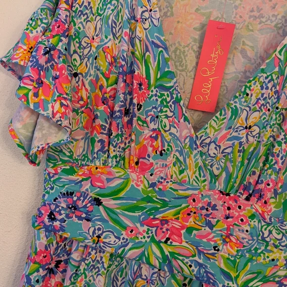 {Lilly Pulitzer} Brand New Jessi Midi Dress - Picture 8 of 11